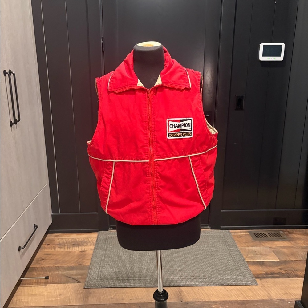 Vintage Wimann Champion Copper Plus Red Insulated Vest – Made in USA